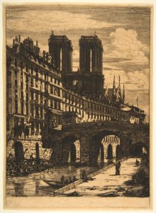 The Petit Pont, Paris MET DP813099