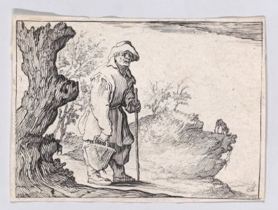 The Peasant Carrying his Sack Met DP888310