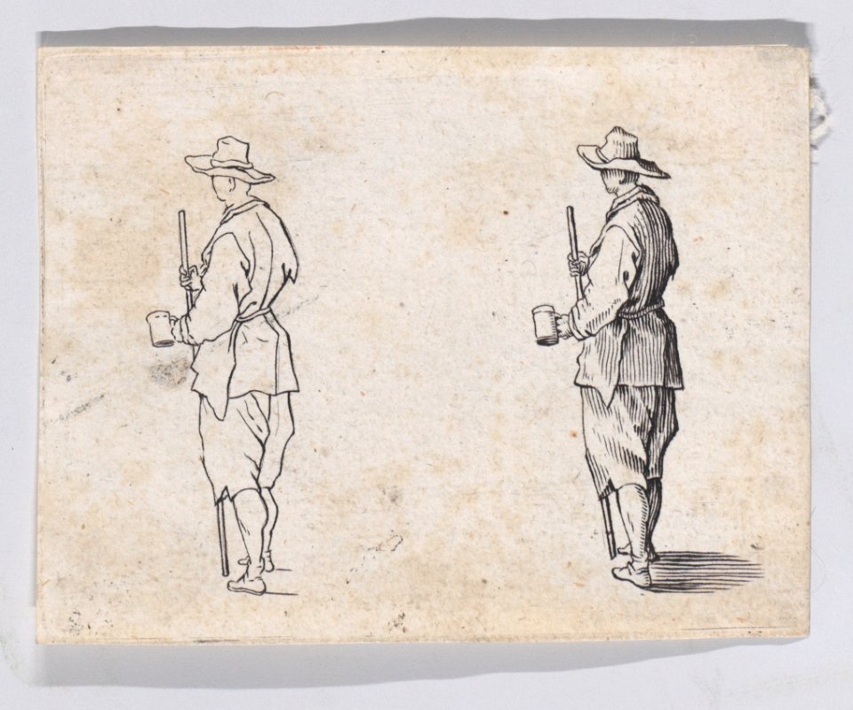 The Peasant Holding a Cup Met DP888327
