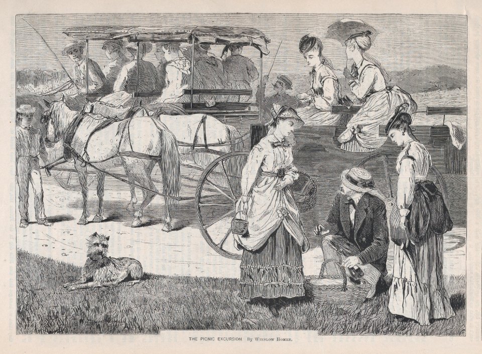 The Picnic Excursion (Appleton's Journal, Vol. I) MET DP875263