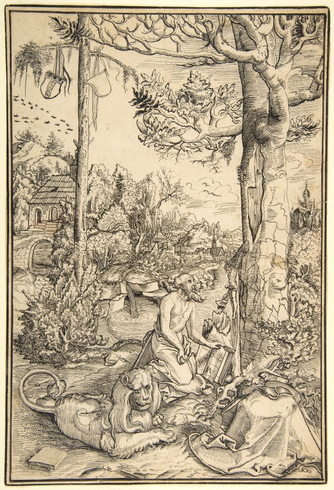 The Penitent St. Jerome MET DP813158