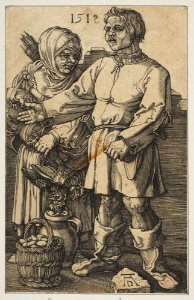 The Peasant Couple at Market (copy) MET DP815908