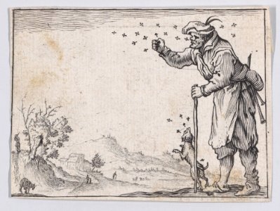The Peasant Attacked by Bees Met DP888302