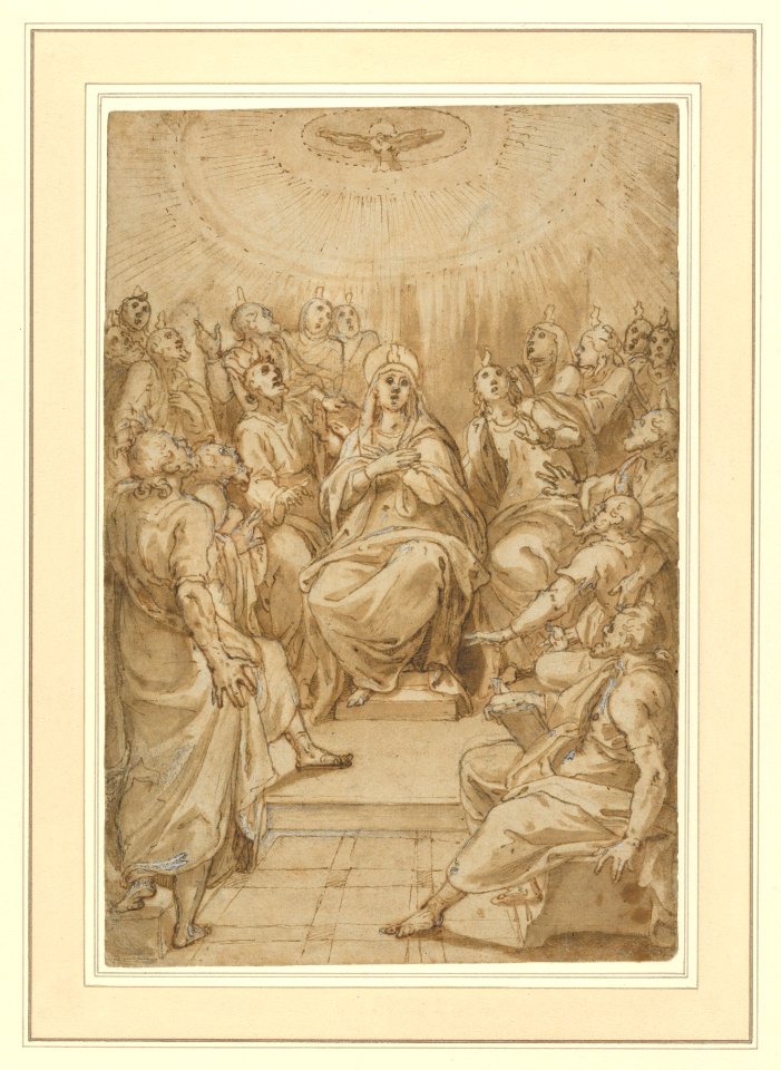 The Pentecost (The Descent of the Holy Spirit) MET DP854927