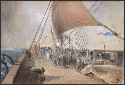 The Picking-up Machinery in the Bows of the Great Eastern MET DP801253