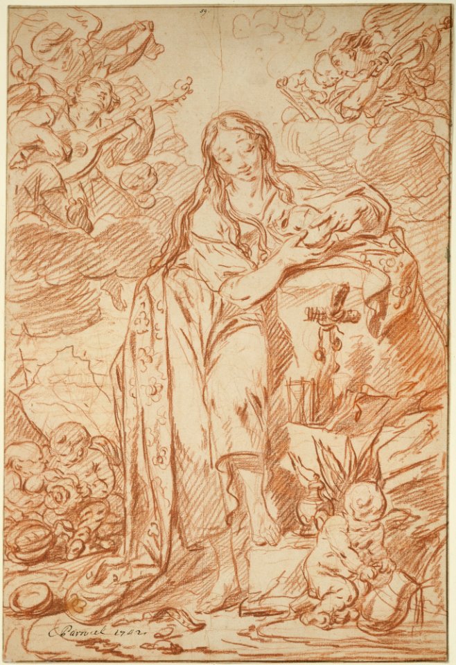The Penitent St. Mary Magdalen MET DT7771