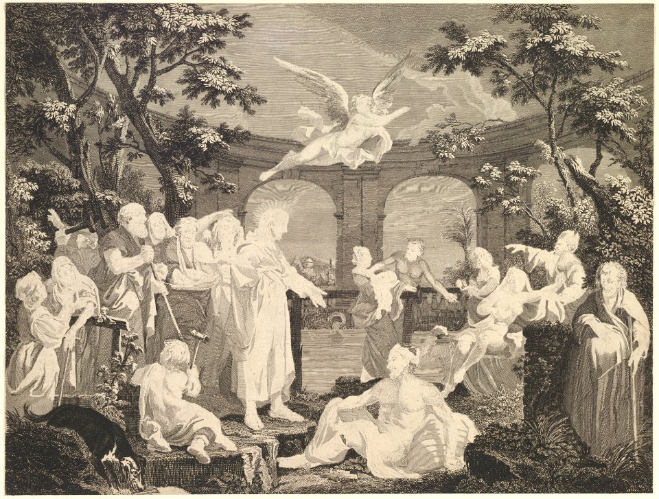 The Pool of Bethesda (St. John, Chapter 5) MET DP827710