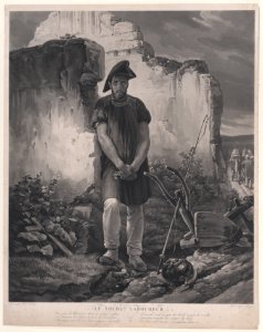 The Plowing Soldier, after Horace Vernet Met DP888985
