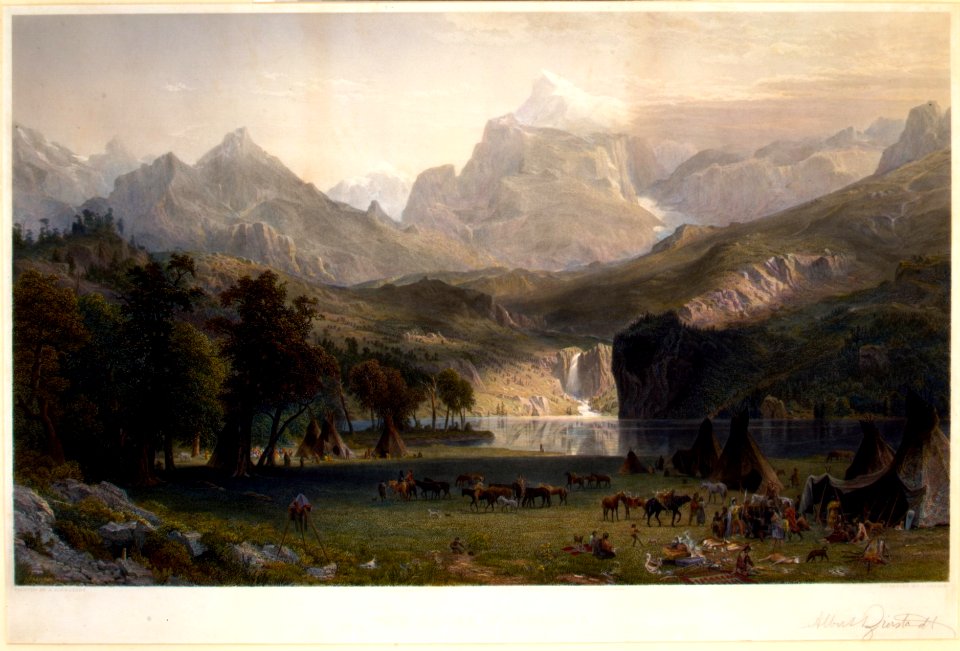 The Rocky Mountains, Lander's Peak MET DR344