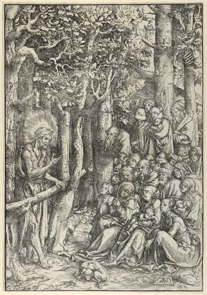 The Sermon of St.John the Baptist MET DP842125