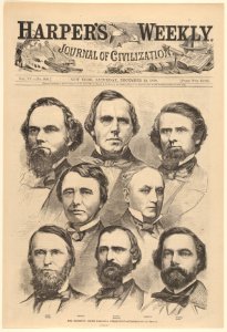 The Seceding South Carolina Delegation -Photographed by Brady- (from Harper's Weekly, Vol. IV) MET DP831342