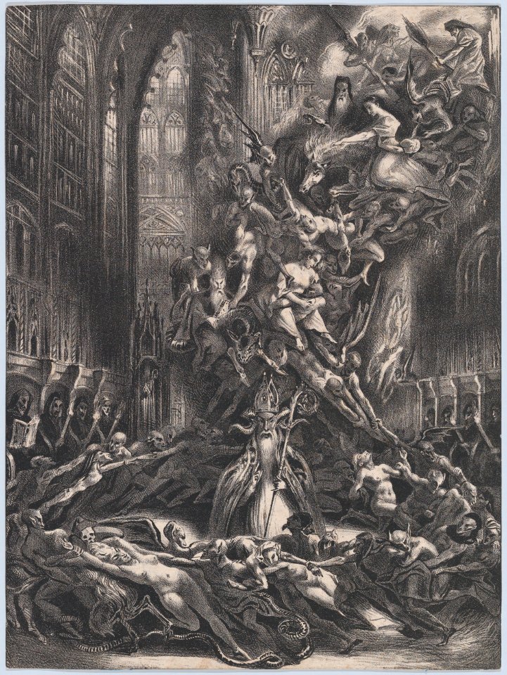 The Round of the Sabbath or Witches' Sabbath MET DP876475