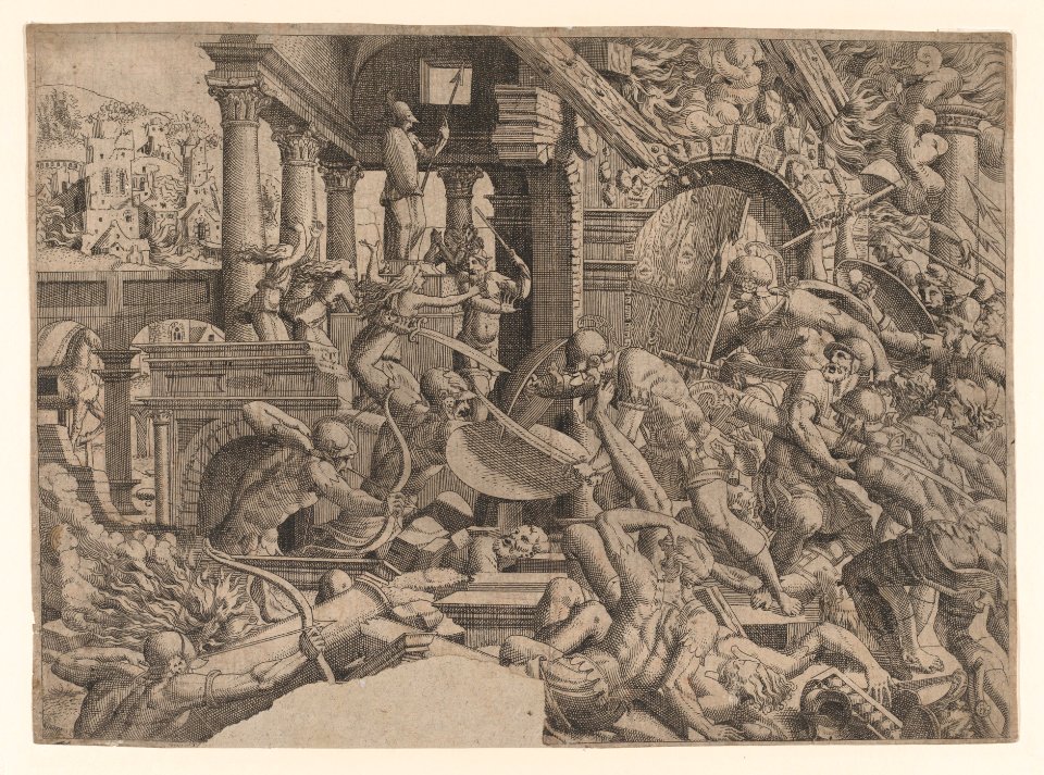 The Sack of Troy MET DP856880