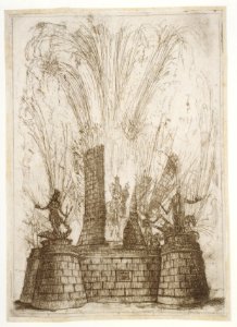 The Round Tower Ruptured to Reveal the Statue of the King of the Romans MET DR84