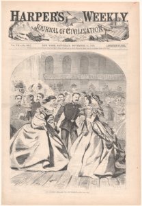 The Russian Ball – In the Supper Room (Harper's Weekly, Vol. VII) MET DP875215
