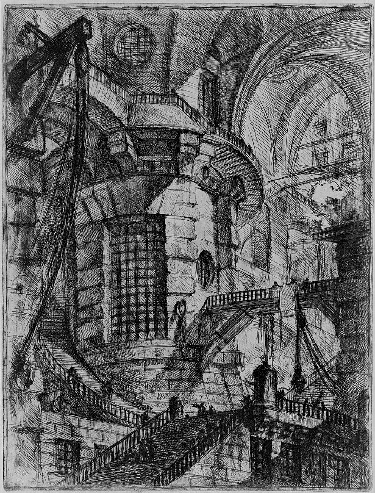 The Round Tower, from 'Carceri d'invenzione' (Imaginary Prisons) MET dp37.45.3(27).R