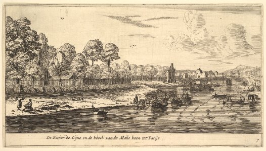 The River Seine at the Bend of the Mall MET DP825031
