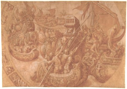 The Sea Battle in the Gulf of Morbihan MET DP801721