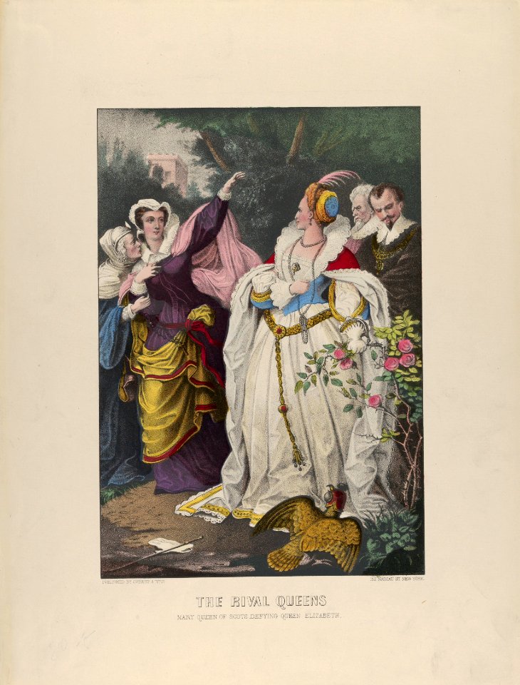 The Rival Queens – Mary Queen of Scots Defying Queen Elizabeth MET DP853586