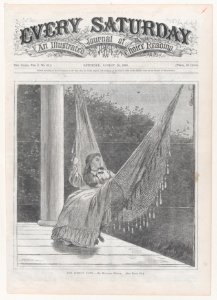 The Robin's Note – By Winslow Homer (Every Saturday, Vol. I, New Series) MET DP875238