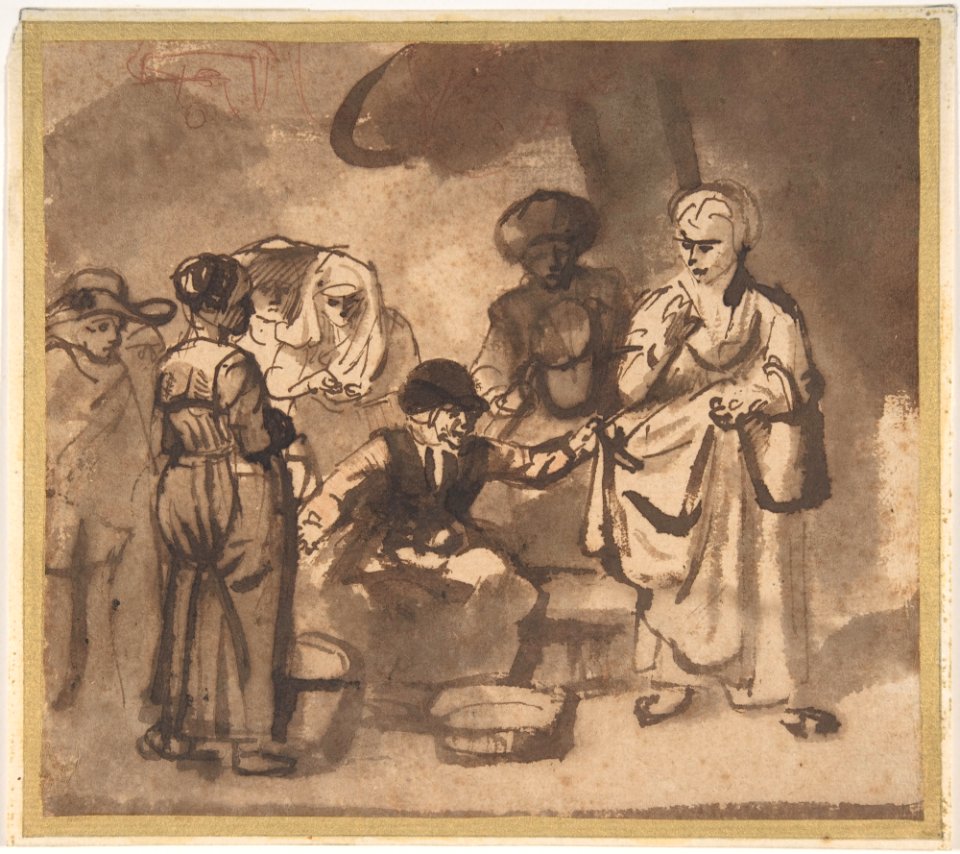The Scolding Fishwife MET DP800472