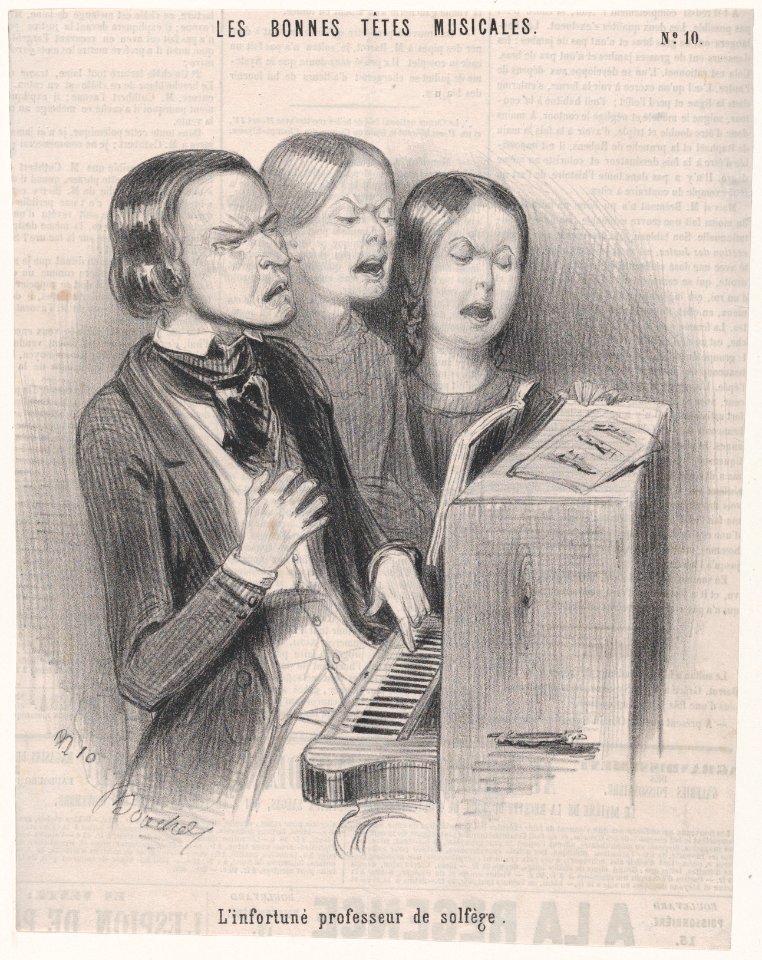 The Unfortunate Teacher of Musical Theory MET DP876489