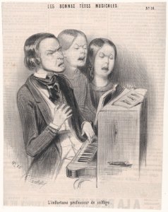 The Unfortunate Teacher of Musical Theory MET DP876489