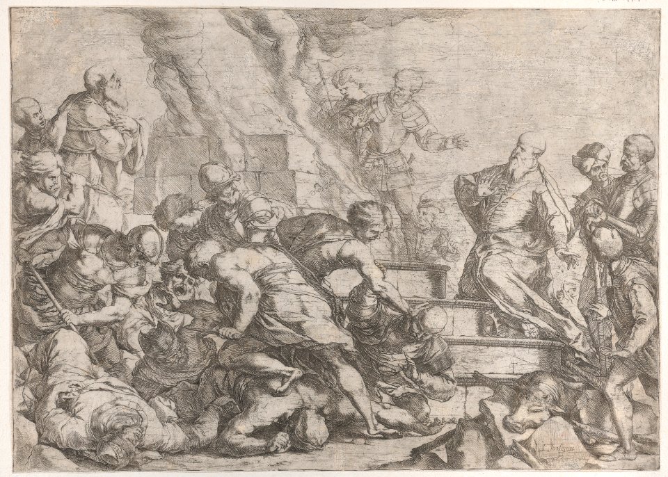 The sacrifice of Elijah Met DP885607