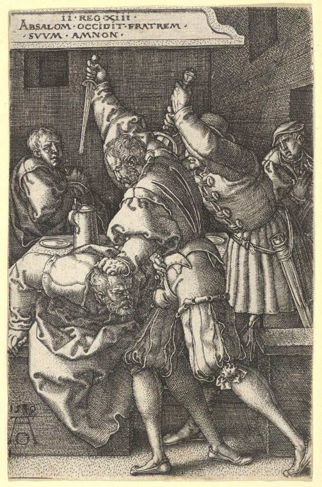 The Servants of Absalom Killing Amnon MET DP836654