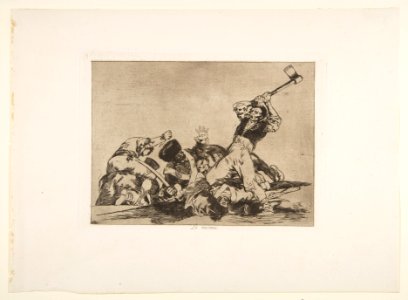 The same (Lo mismo), from The Disasters of War (Los Desastres de la Guerra), plate 3 MET DP817147