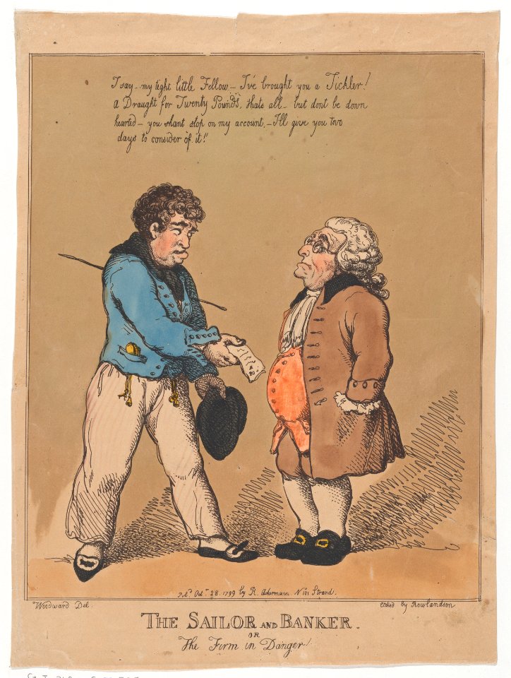 The Sailor and Banker, or the Firm in Danger MET DP872737