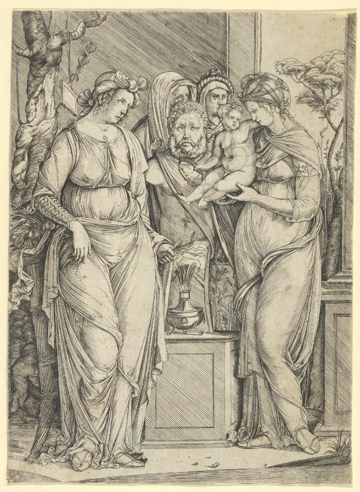 The sacrifice to Priapus (the larger version) MET DP853766