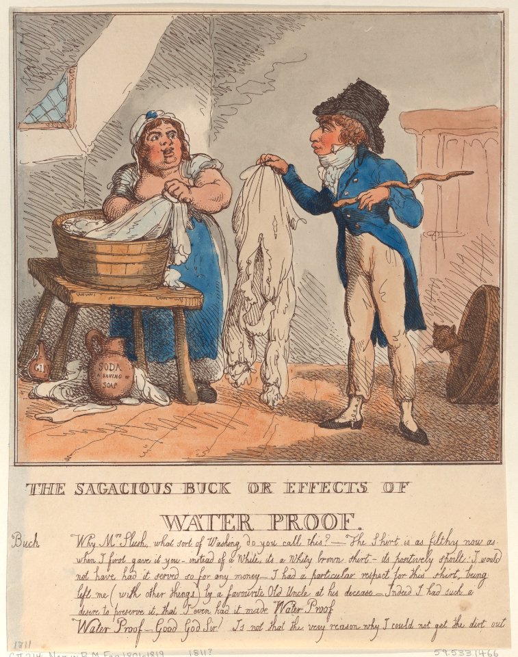 The Sagacious Buck or Effects of Water Proof MET DP883753