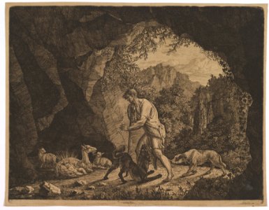 The Shepherd Finding Romulus near the Goat MET DP821175