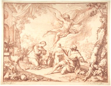 The Sacrifice of Manoah MET DP805962