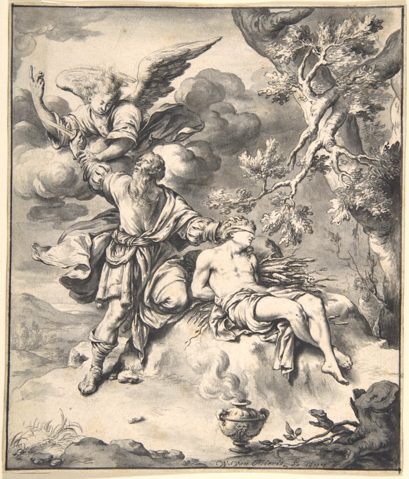 The Sacrifice of Isaac MET DP800485