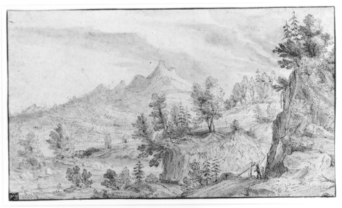 The Salzach Valley with a View of the Watzmann Massif in the Background MET 270301