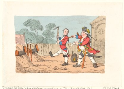 The Siege of Namur by Captain Shandy and Corporal Trim (Tristram Shandy) MET DP879730