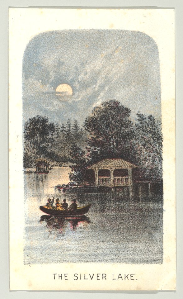 The Silver Lake, from the series, Views in Central Park, New York, Part 2 MET DP849389