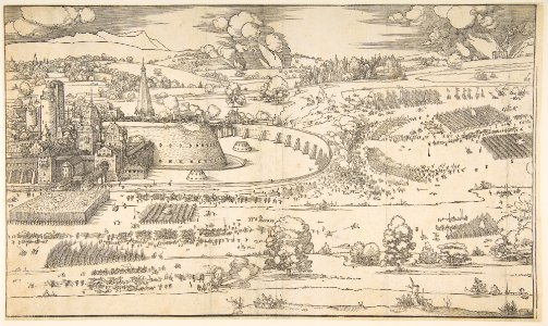 The Siege of a Fortress MET DP816480