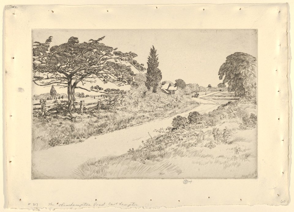 The Skimhampton Road (Easthampton) MET DP836015