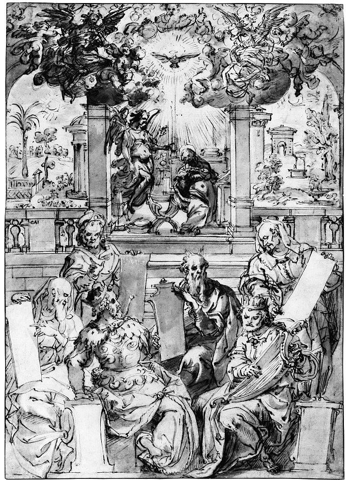 The Six Prophets of the Coming of Christ MET 261752