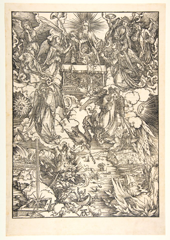 The Seven Angels with the Trumpet, from The Apocalypse MET DP816919