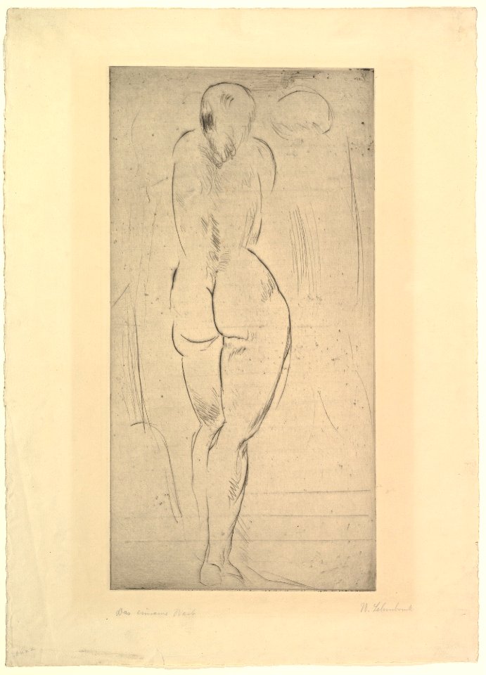 The Solitary Woman (Das einsame Weib) MET DP825309