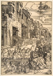 The Sojourn of the Holy Family in Egypt, from The Life of the Virgin MET DP816283