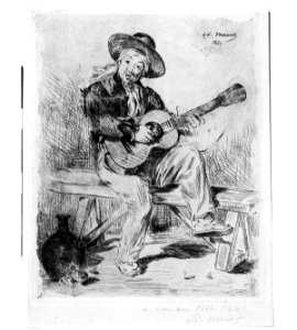 The Spanish Singer (Le Guitarrero) MET 22XX BM056R3M