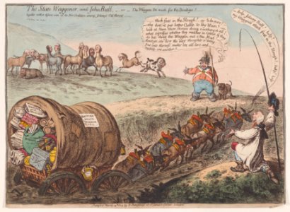 The State Waggoner and John Bull Met DP889966