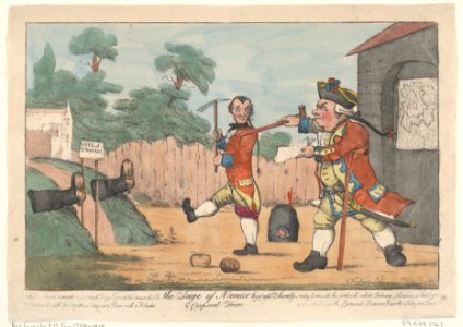 The Siege of Namur by Captain Shandy and Corporal Trim (Tristram Shandy) MET DP879731