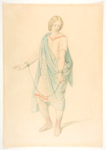The soprano Karoline Hetzenecker in the role of Sesto in La Clemenza di Tito by W.A. Mozart MET DP814124