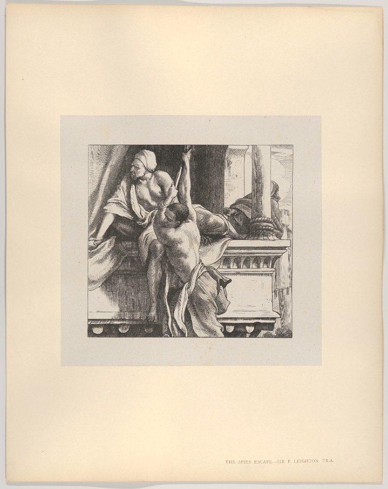 The Spies Escape (Dalziels' Bible Gallery) MET DP835887